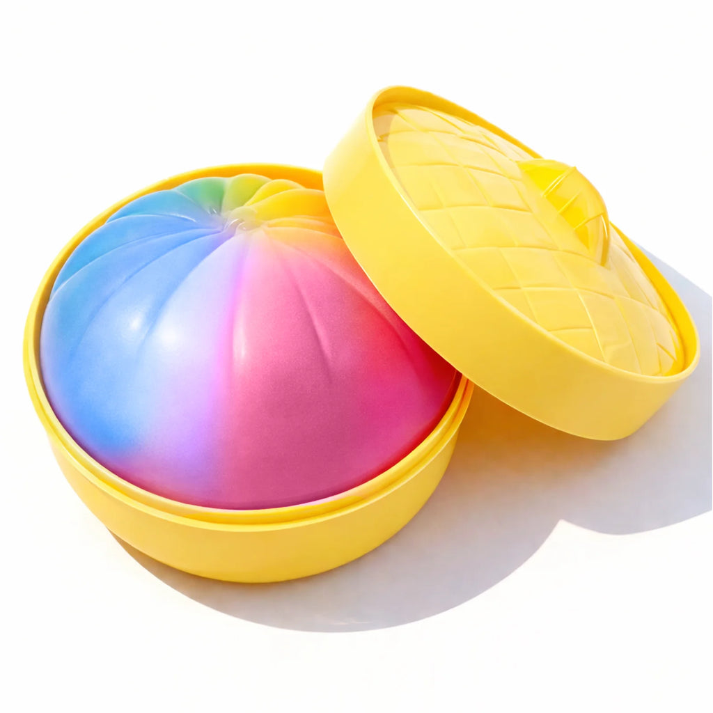 Simulation Flash Dumpling Pressure Ball Slow Rebound Soft Pinch Decompression Toy Office Desk Decor Birthday Gift Children&Adult