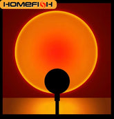HOMEFISH LED Sunset Projection Lamp