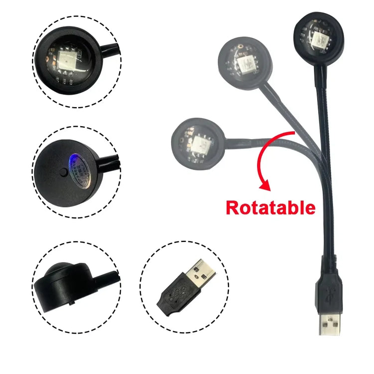 HOMEFISH LED Sunset Projection Lamp