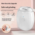Baby & Adult Manicure Care: LED Light Electric Nail File, Automatic Polisher & Grinder in Mini Size