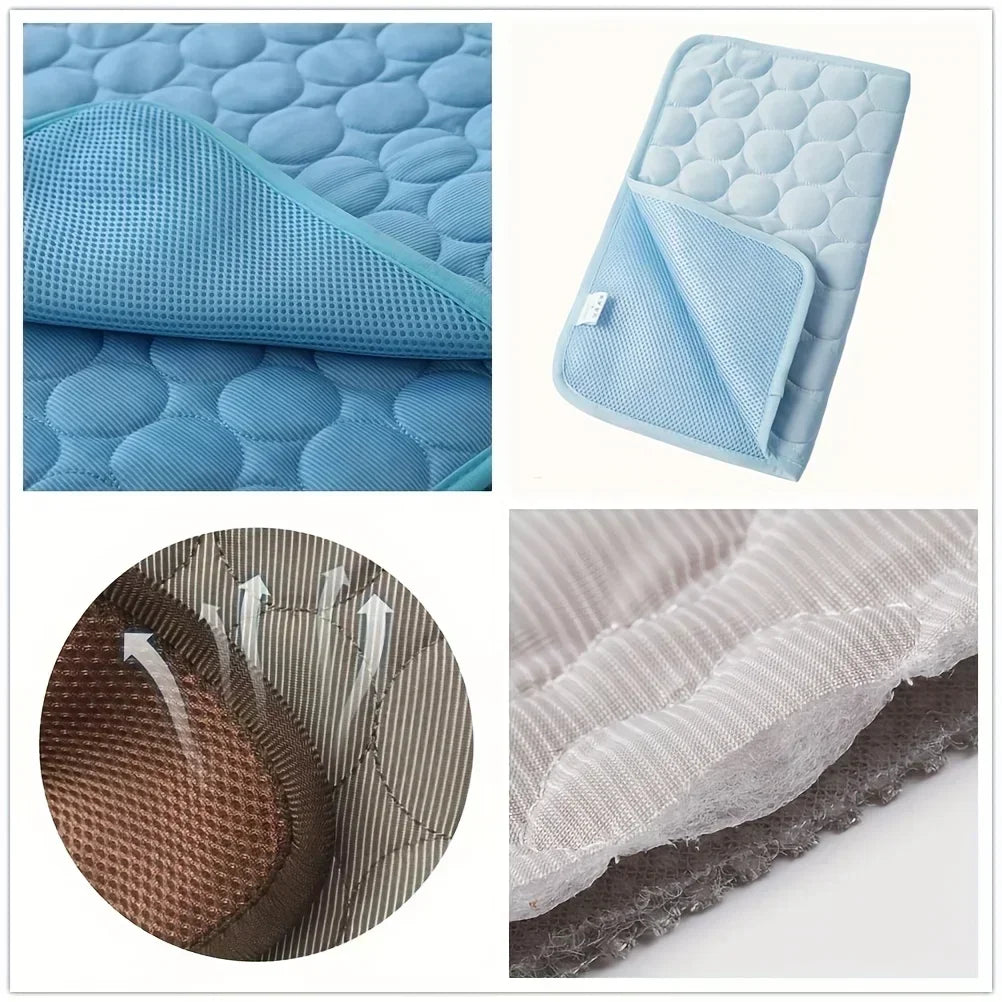 Summer Pet Ice Pad Cool Sleeping Mat Breathable