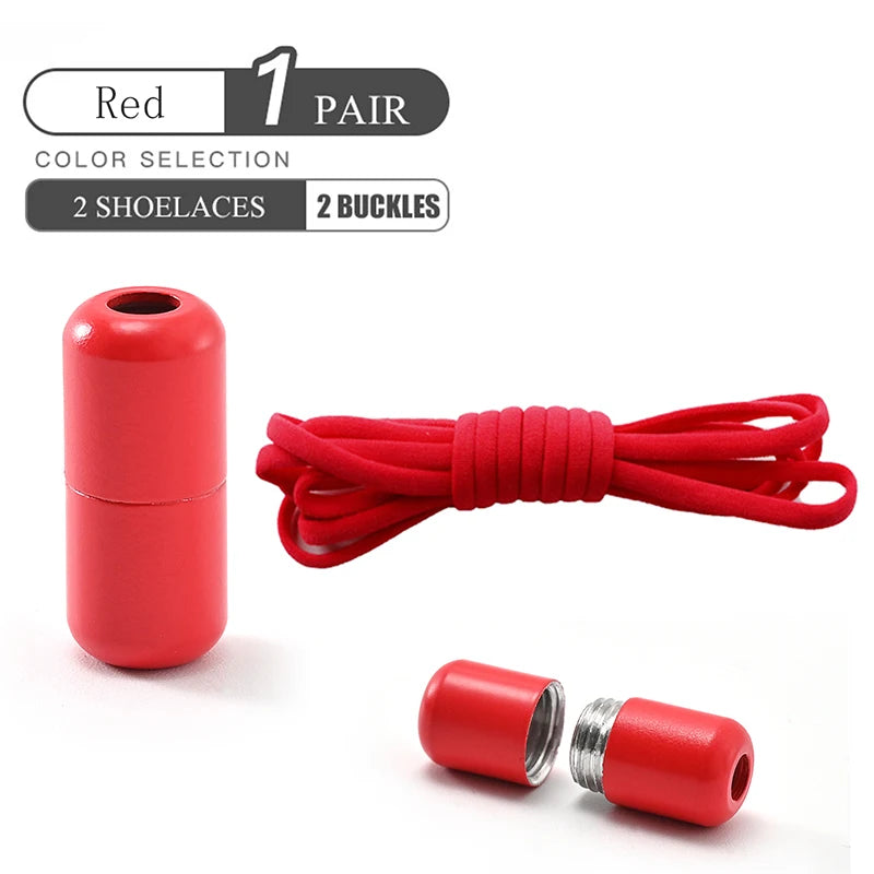 Elastic No Tie Shoelaces Semicircle