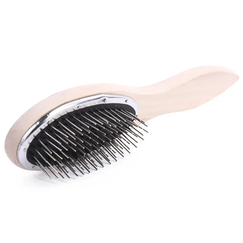 Professional Detangling Steel Comb - Anti-Static Wig Brush for Hair Extensions Styling Training Tool