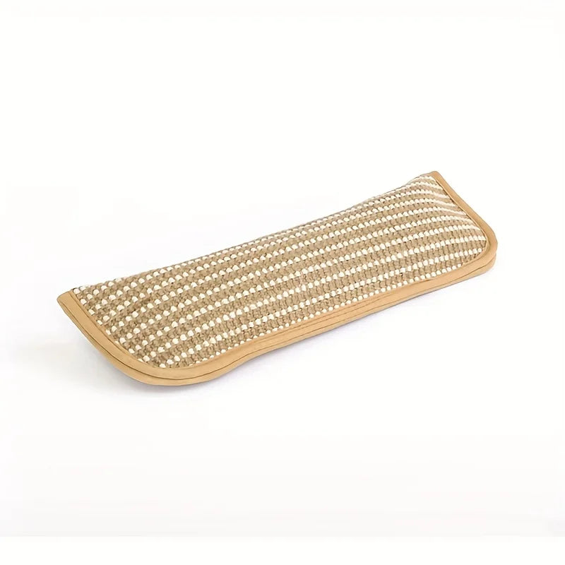 Durable Cat Toy Pillow and Scratching Pad - Chew-Resistant, Teething Bed Cover Style Cat Bed, Soft and Mosquito-Repelling