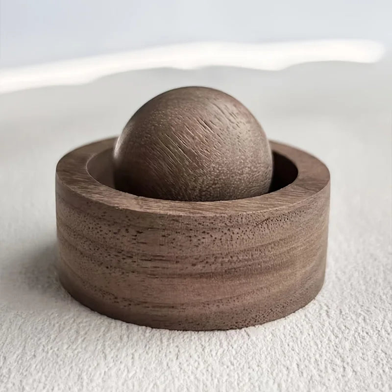 Spherical Wooden Essential Oil Diffuser, Natural Fragrance Dispersion for Bedroom, Room, Car and Home Decor