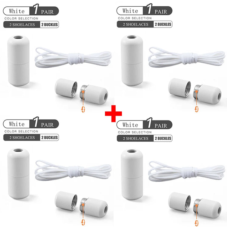 Elastic No Tie Shoelaces Semicircle