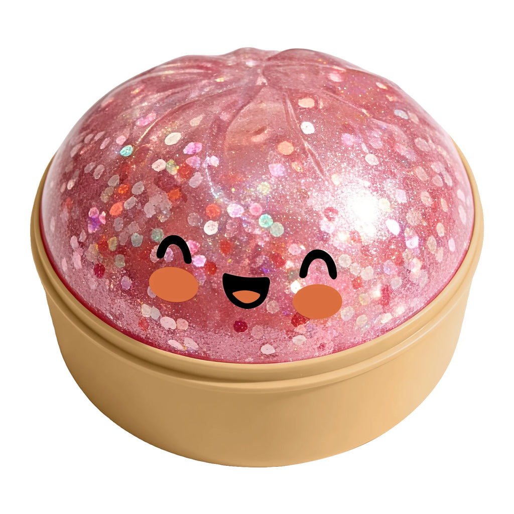Simulation Flash Dumpling Pressure Ball Slow Rebound Soft Pinch Decompression Toy Office Desk Decor Birthday Gift Children&Adult