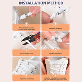 Elastic No Tie Shoelaces Semicircle