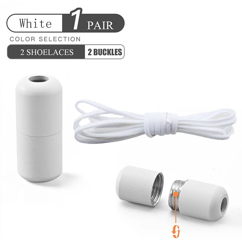 Elastic No Tie Shoelaces Semicircle